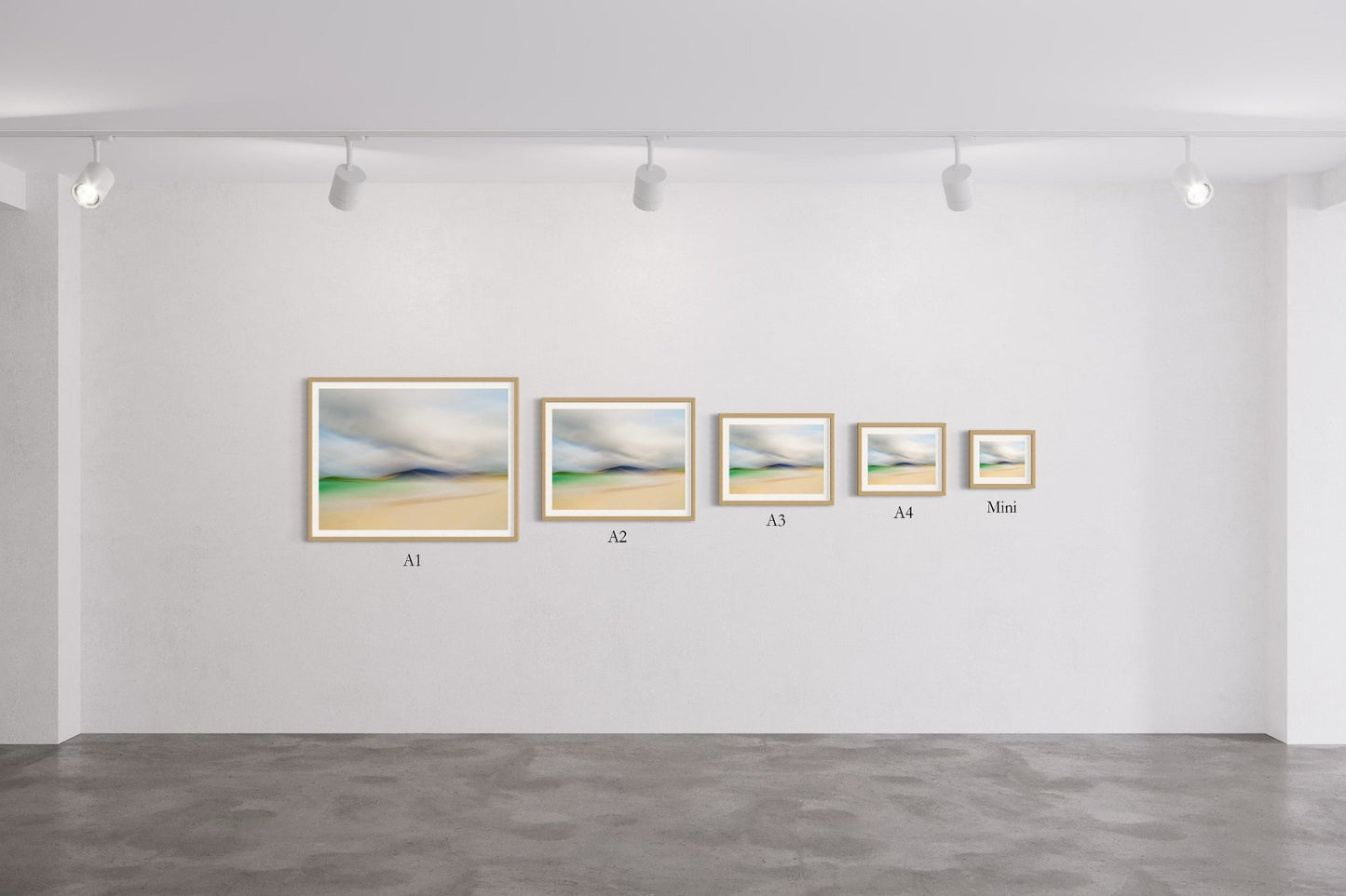 gallery limited edition print sizes scottish beach