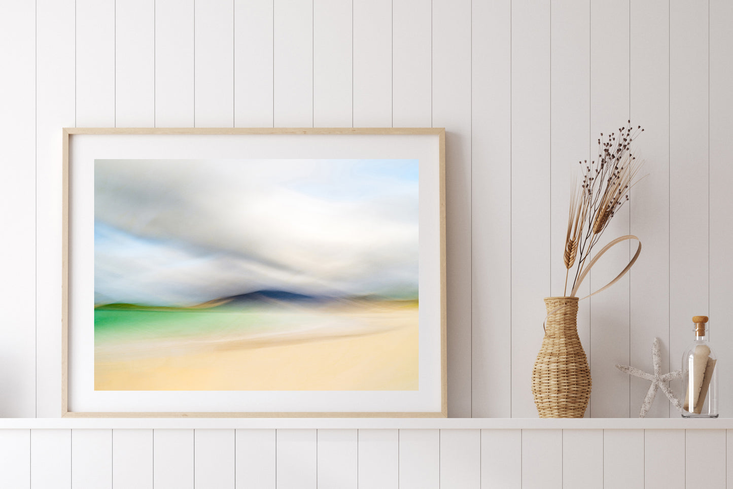 framed limited edition abstract seascape limited edition print