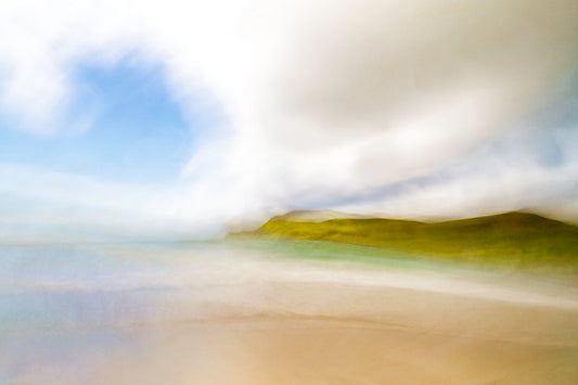 calming seascape abstract limited edition print