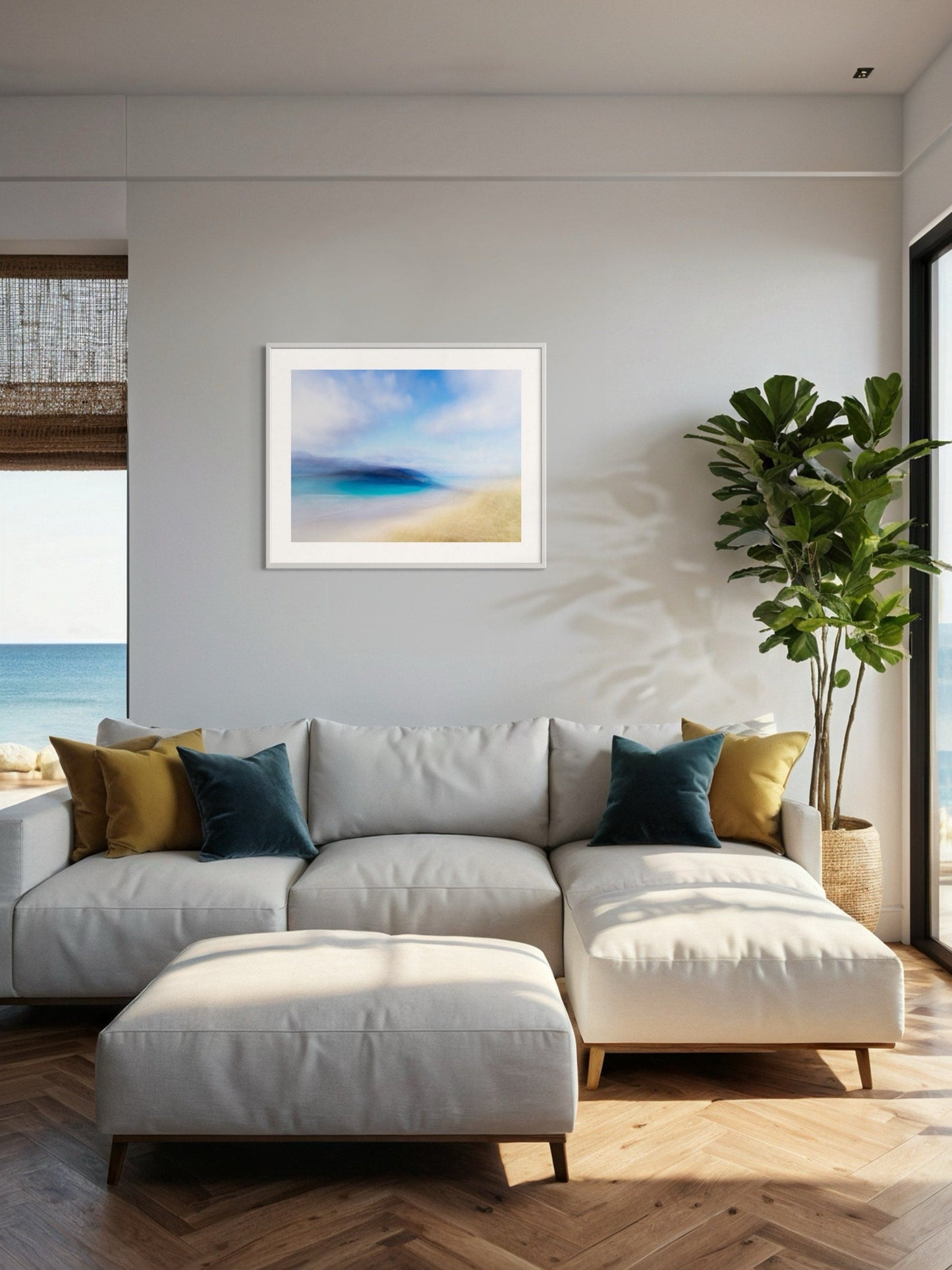 coastal retreat mindful decor inspiration ocean art prints