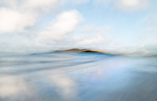 dreamy cloud reflections mindfullness inspired photo art