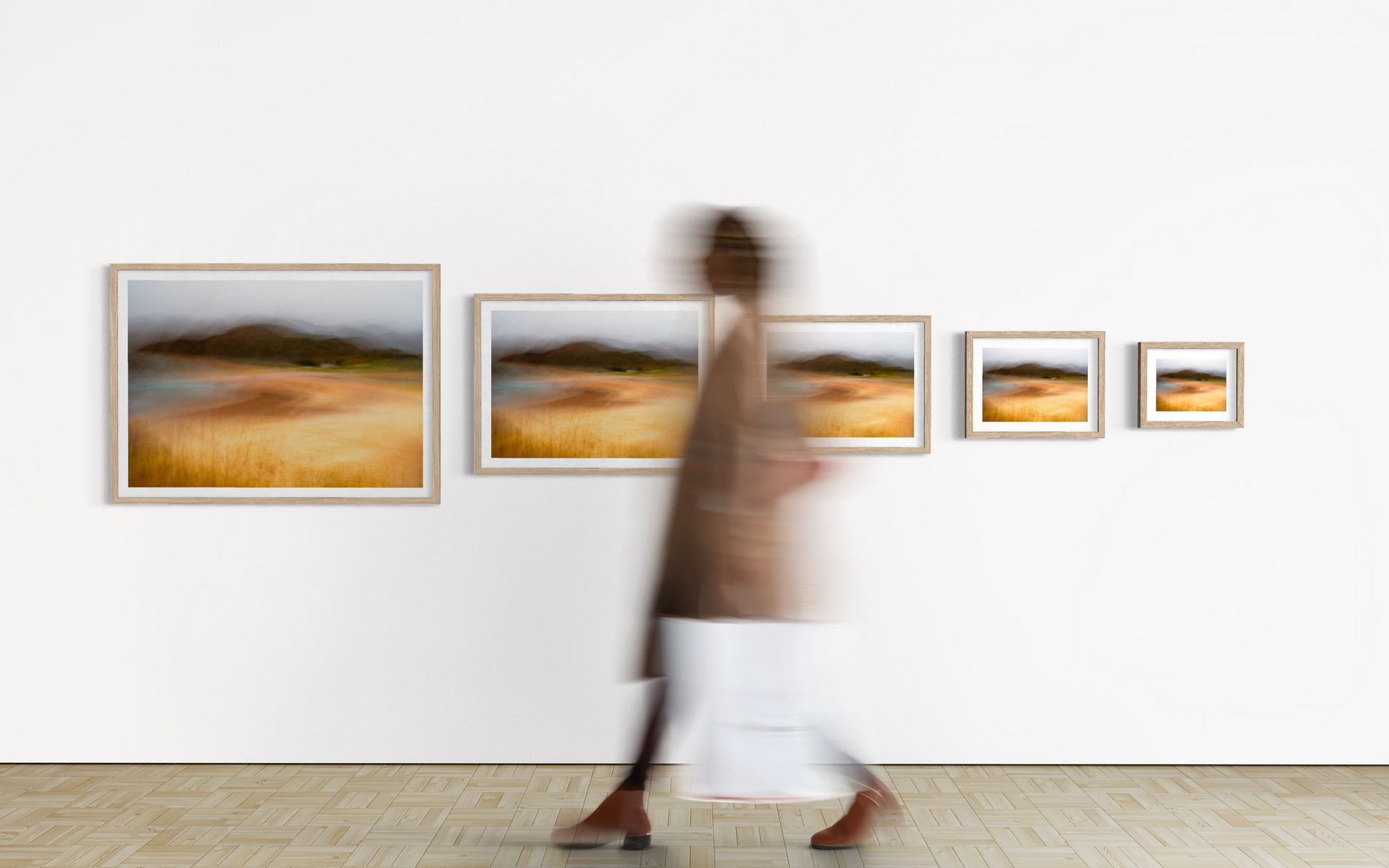 wall art showing different sizes