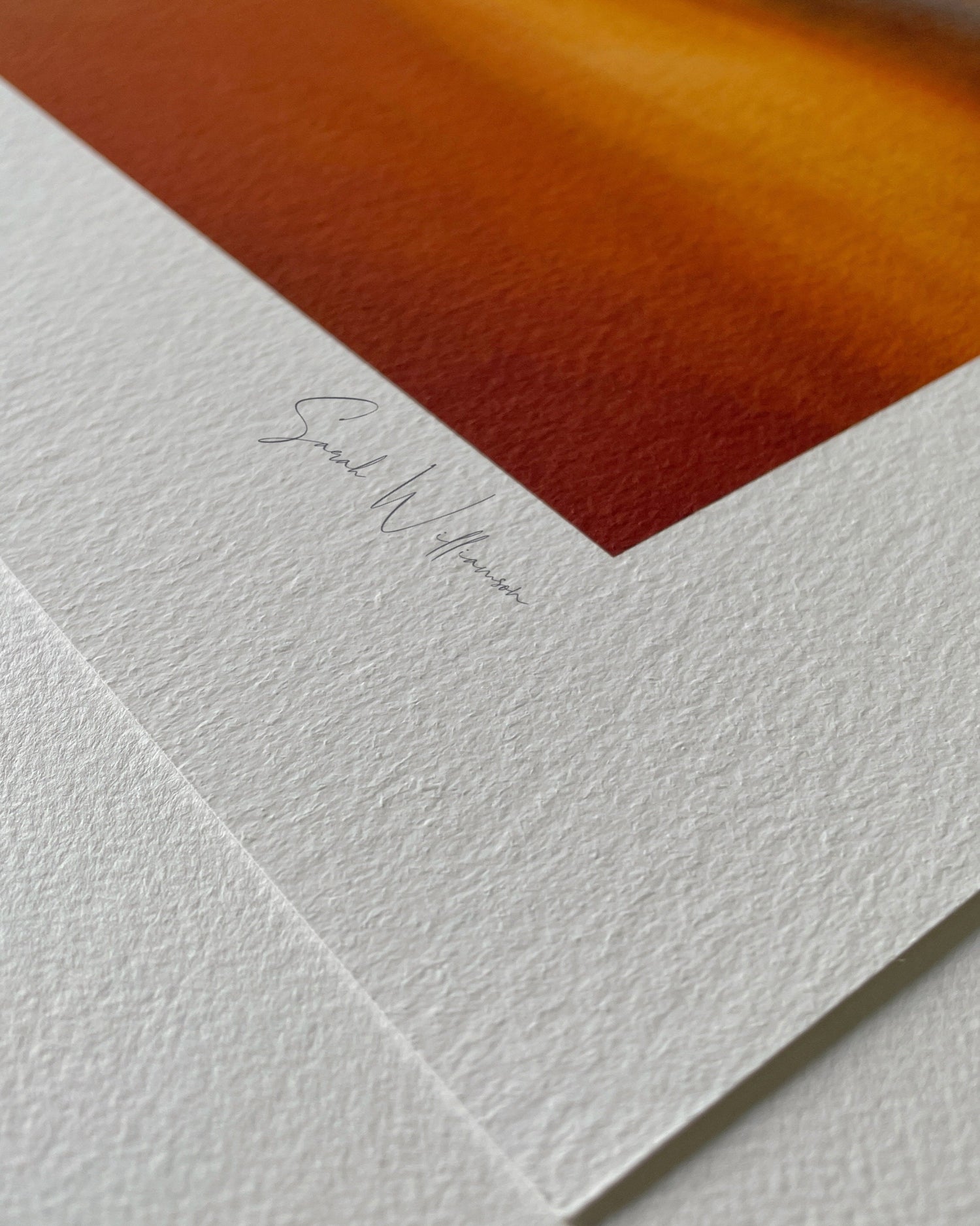 signed statement wall art