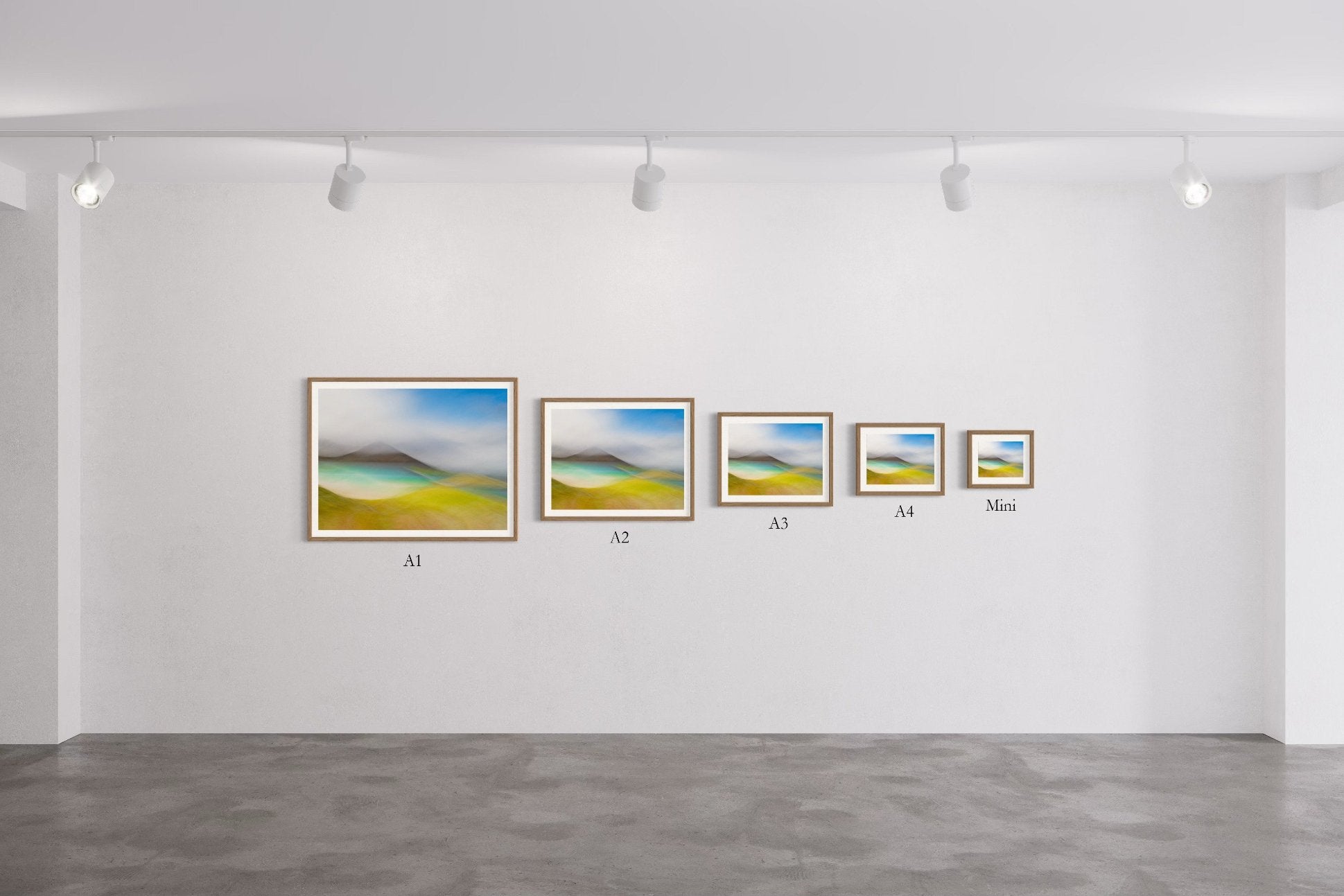 elements seascapes different size art