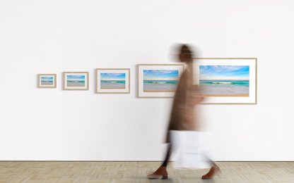 abstract ocean luxury coastal art